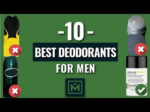 10 Best Deodorants For Men - How To Choose the MOST Effective Deodorant (For You)