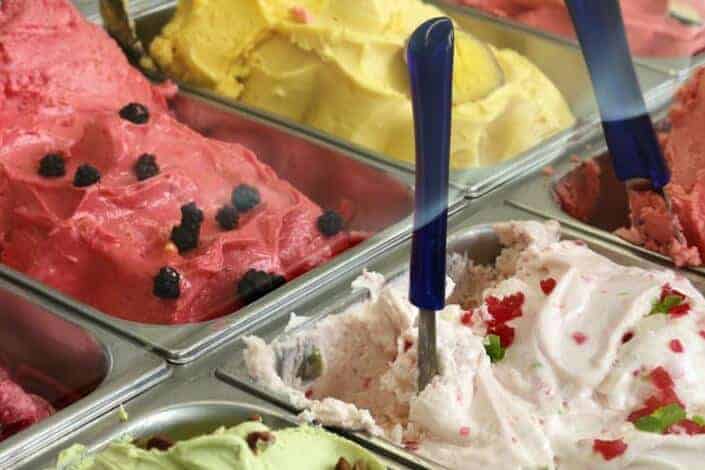 assorted ice creams