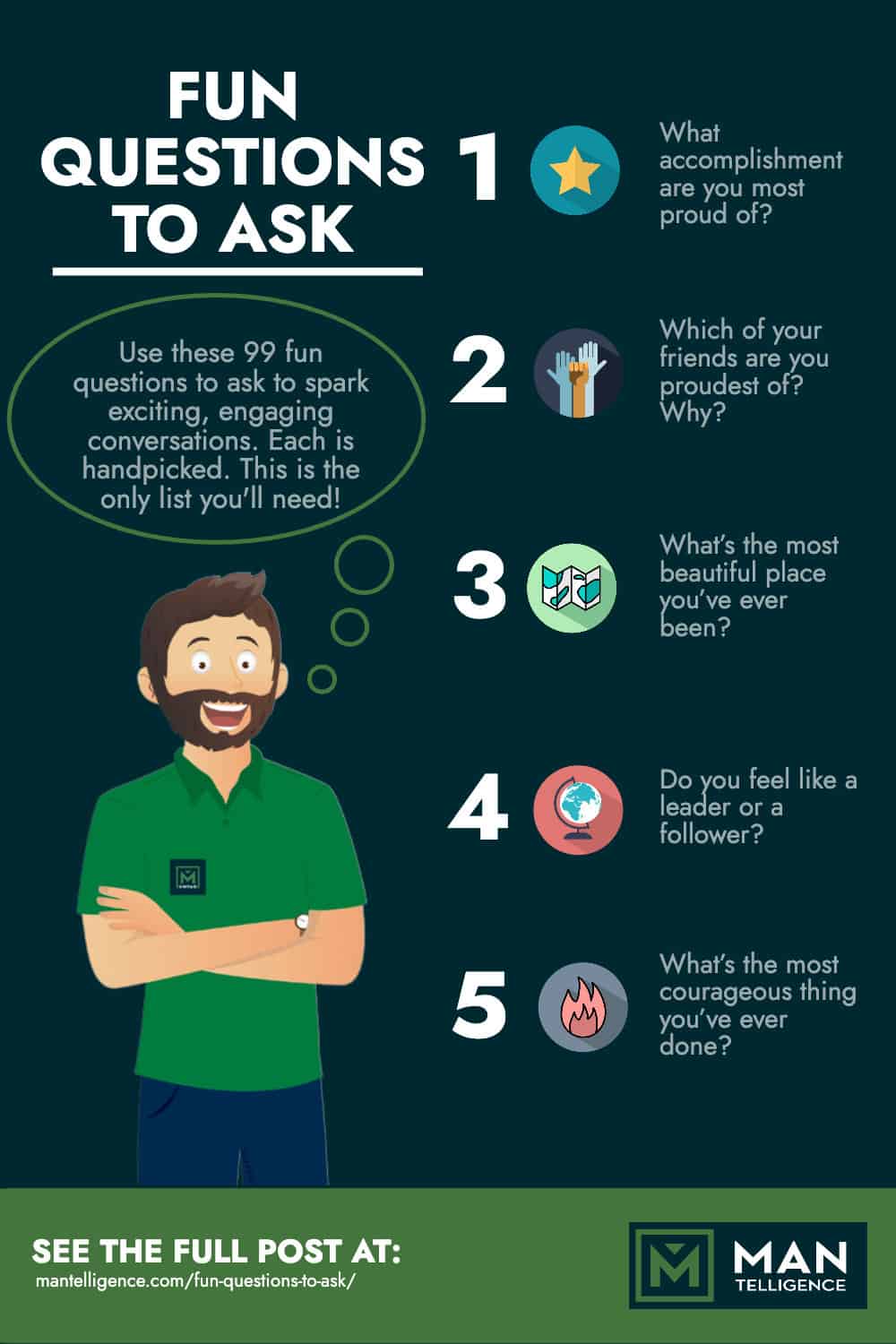 Fun Questions To Ask - INFOGRAPHIC