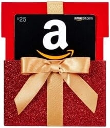 Stocking Stuffers For Her - Amazon.Com Gift Card In A Red Gift Box Reveal