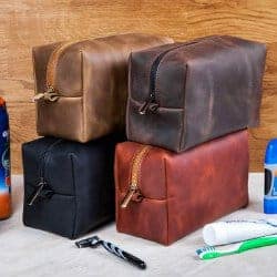 48 Leather Toiletry Bag