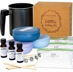 101 Birthday Gifts for Girlfriend - Nature's Blossom Candle Making Kit