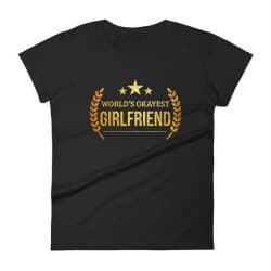 19. World's Okayest Girlfriend t-shirt