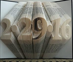 53. Folded Book Art