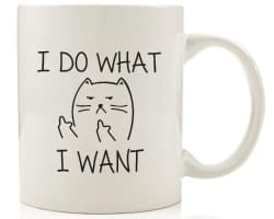 Gifts For Girlfriend - I Do What I Want Coffee Mug