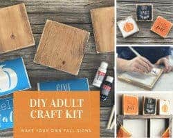 diy gifts for girlfriend - kit wood