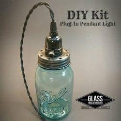 diy gifts for girlfriend - mason jar plug in