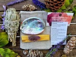 diy gifts for girlfriend - smudging kit