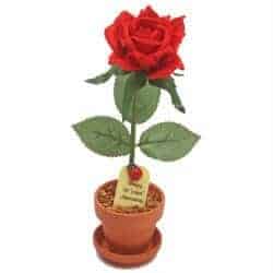 romantic gifts for girlfriend - desk rose