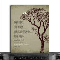 romantic gifts for girlfriend - metal art print