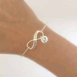 anniversary gifts for girlfriend - infinity bracelet