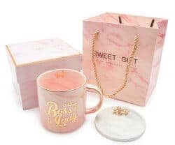 romantic gifts for wife - boss lady mugs