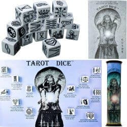 romantic gifts for wife - tarot dice