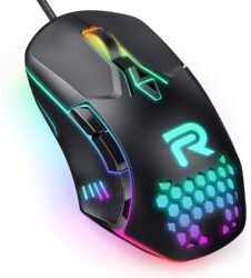 RUNMUS Gaming Mouse with 7 Programmable Buttons