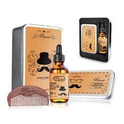 manly gifts - Beard Grooming & Care Kit for Men