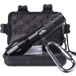 manly gifts - Tactical Portable LED Flashlight with 5 Modes