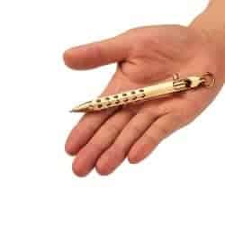Best EDC Gear - SMOOTHERPRO Solid Brass Bolt Action Pen