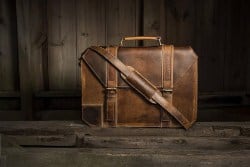 real leather briefcase (1)