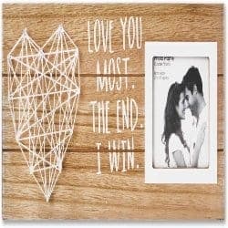 One Year Anniversary Gifts - 4. Couples Romantic Picture Frame