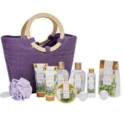 One Year Anniversary Gifts - 51. Lavender Spa Gift Baskets for Women