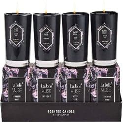 One Year Anniversary Gifts - 52. LA JOLIE MUSE Scented Candles Gift Set