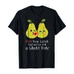 One Year Anniversary Gifts - 7. Funny Couple T-Shirt