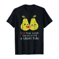One Year Anniversary Gifts - 7. Funny Couple T-Shirt