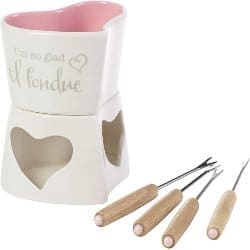 One Year Anniversary Gifts - 9. 5 Piece Fondue Set