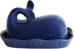 Whale Shaped Butter Dish with Lid