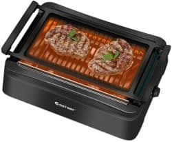smokeless grill - COSTWAY infrared smokeless grill