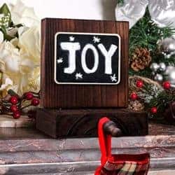 DIY Gifts for Girlfriend - Chalkboard Christmas Stocking Hanger