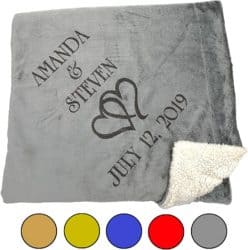 Best Anniversary Gifts For Parents - Personalized Blanket