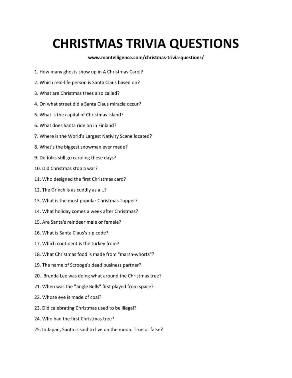 CHRISTMAS TRIVIA QUESTIONS-1 (1)