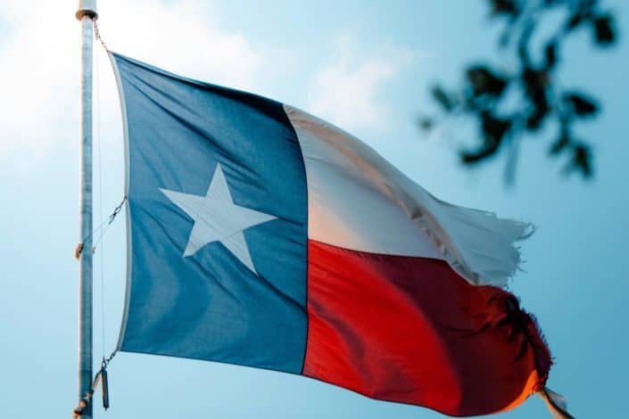 What is the official nickname of Texas? The Lone Star State.jpg