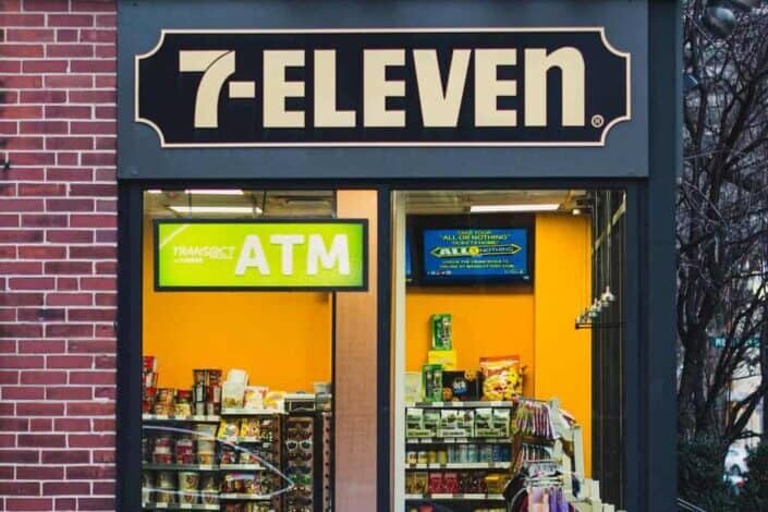 7-eleven store during day