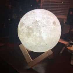 2 year anniversary gifts - Moon lamp 