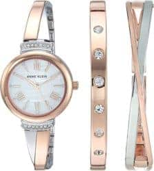 Birthday Gift Ideas For Girlfriend That Can Be For Valentine's - Swarovski Crystal Accented Watch and Bracelet Set