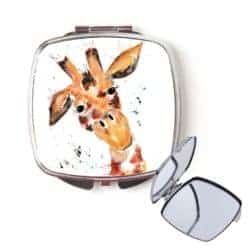Cute Birthday Gift Ideas For Girlfriend - Giraffe compact mirror