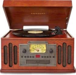 thoughtful 50th wedding anniversary gifts - Crosley 3-Speed Turn Table With Radio