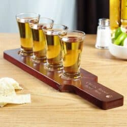 Personalized Tequila Shot Flight Set