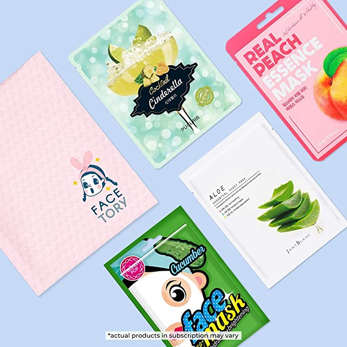 Handpicked Korean Sheet Masks Subscription Box