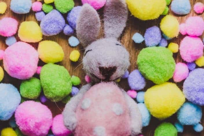 Which two colors are commonly associated with Easter? Purple and yellow.jpg