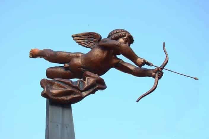 Amur-Cupid statue