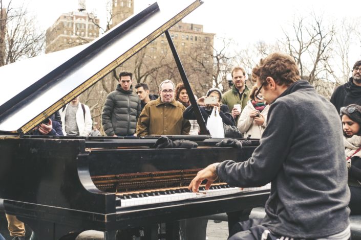 Do you remember which music video featured the artist playing the piano as she soared across the world?.jpg