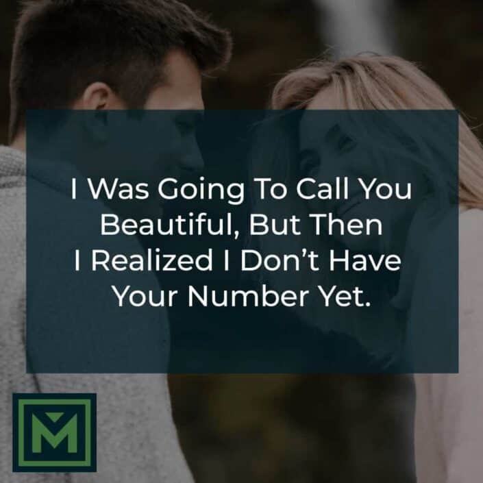 I was going to call you