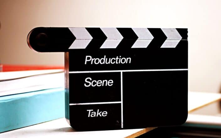 a clapboard