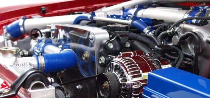 Inside an engine