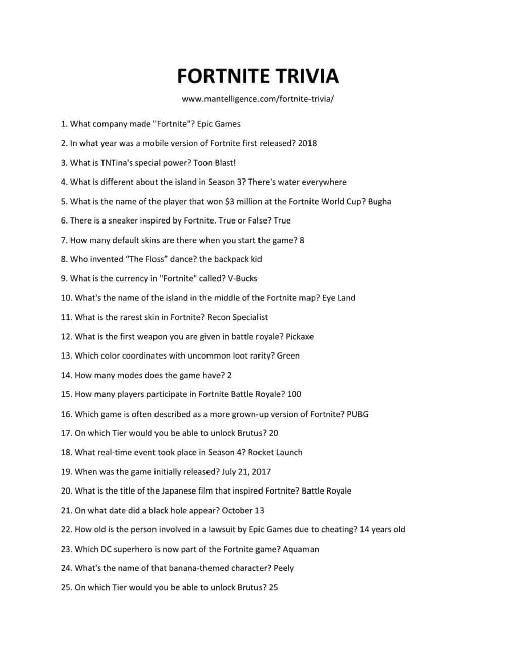 Fortnite FAQ  Answers For Your Fortnite Questions - Fortnite