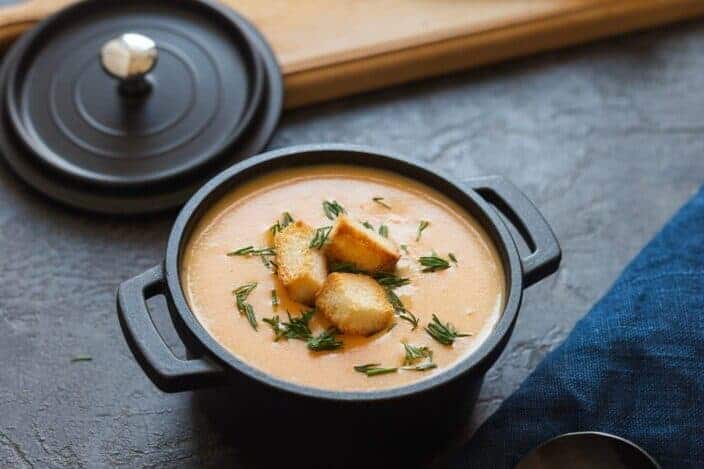 Cheese soup