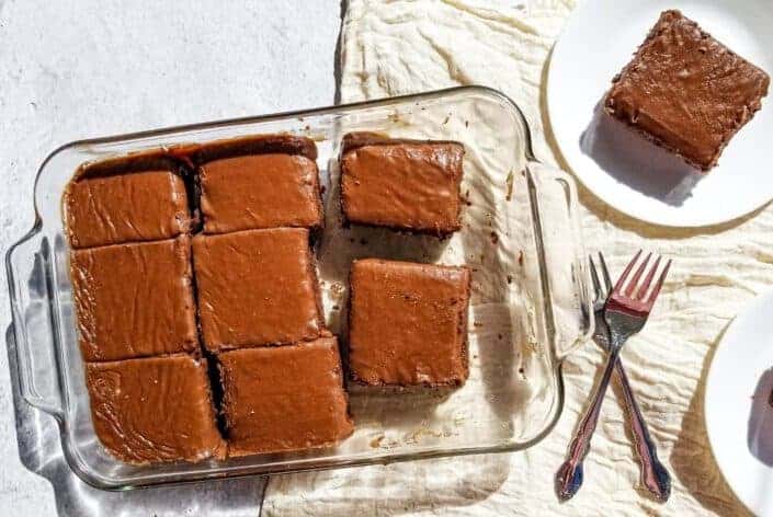 Texas sheet cake